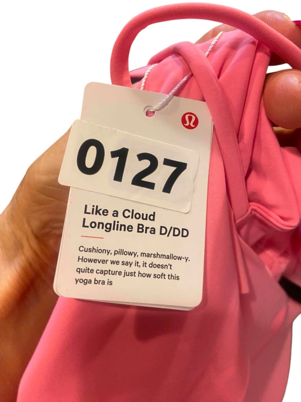 NWT Lululemon Align Skirt and Like a Cloud bra Set CANDY CLOUD Size 8 - Picture 4 of 6